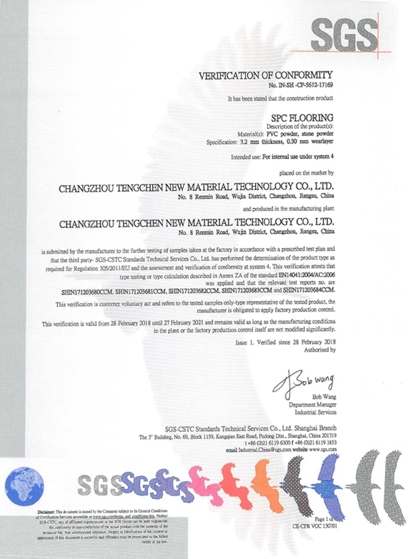CE certificate